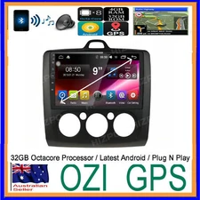 FORD FOCUS 2008-2011 GPS WIRELESS CARPLAY ANDROID AUTO CAMERA DAB+ DVR TPMS