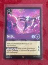 Disney Lorcana Shimmering Skies - Rafiki - Shaman Duelist - 55/204 - Rare M/NM