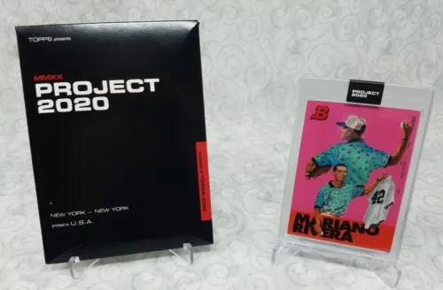 Topps Project 2020 #363 Mariano Rivera by Jacob Rochester w/Box - PR 1,624