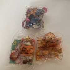 2000 McDonald  s Happy Meal Toys The Tigger Movie Lot of 3, Eeyore, Pooh, Owl