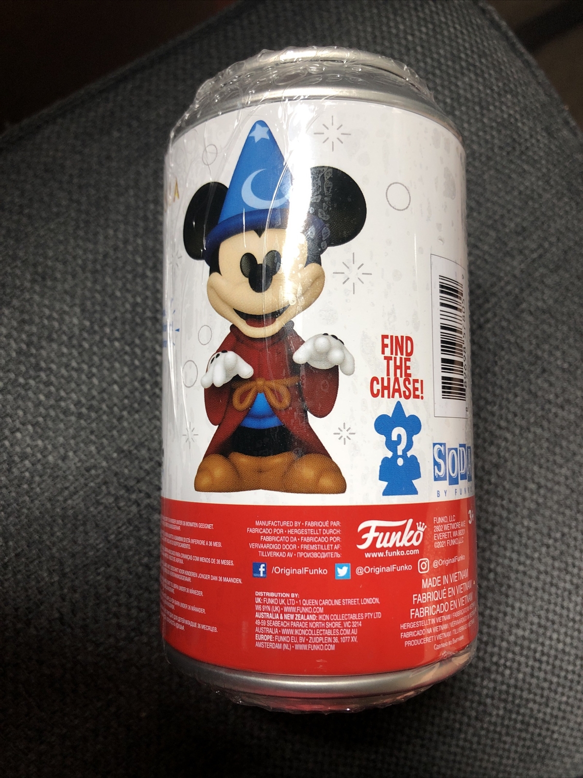 Funko Soda Sorcerer’s Apprentice Mickey SEALED Can 1 of 15,000 Chance