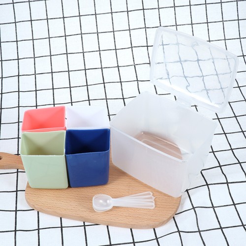 Clear Seasoning Rack Seasoning Box Kitchen Jars Seasoning Storage Condiment Box - Picture 11 of 12