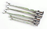 Saltus Gabel-GelenksteckschlüSsel Set 5-Teilig 8-17 Mm SchraubenschlüSsel 3In1