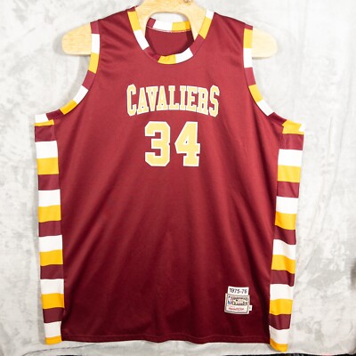 Michell Ness Cleveland Cavaliers Austin Carr #34 Jersey Mens 4XL