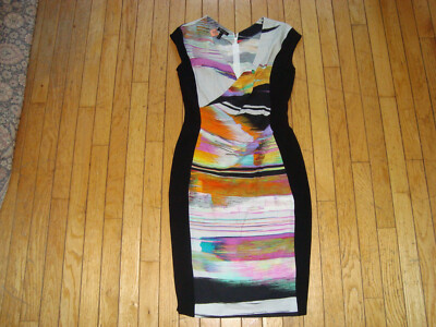 ESCADA LADIE'S VISCOSE & COTTON BLEND FANTASY DRESS SIZE 34 HARDLY WORN!