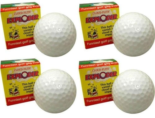 Loftus International Exploding Golf Ball Cloud Sport Humor Gag Prank 80-0003 - Picture 3 of 3