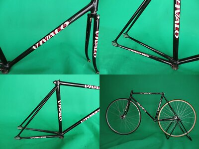 vivalo フレームセット Vivalo NJS Approved Keirin Frame Set Track Bike Fixed Gear