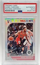 Daniel Gafford Signed 2019-20 Panini Hoops Premium Holo Auto RC PSA/DNA MAVS