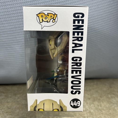 🔥NEW Funko POP! General Grievous 449 Four Lightsabers)Star Wars Hot Topic MINT - Picture 5 of 9