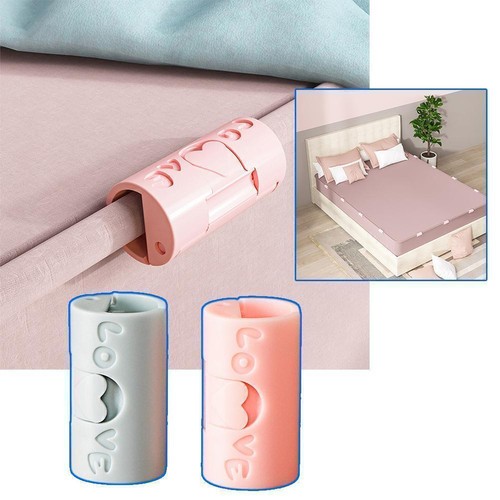 Bed Sheet Grippers Blanket Holders Clips Fasteners Reusable W6D5 Cover Q8C3 - Picture 4 of 13