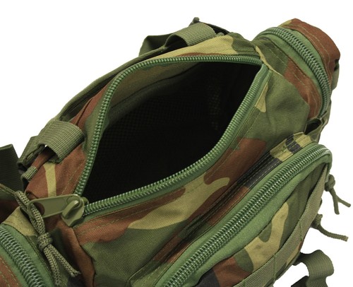 ARMY/MILITARY MOLLE WAIST PACK BUM BAG FANNY BAG ADJUSTABLE - Picture 4 of 7