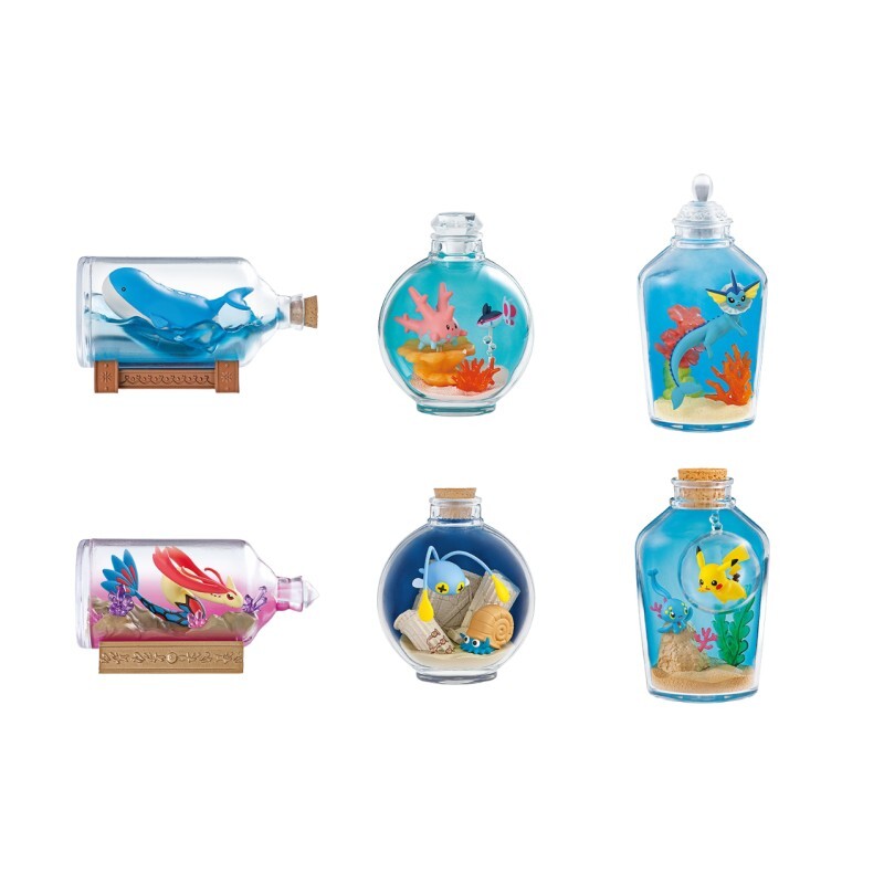 ポケモン リーメント AQUA BOTTLE collection BOX Pokemon Aqua Bottle Collection Version 1 - ReMent Figure