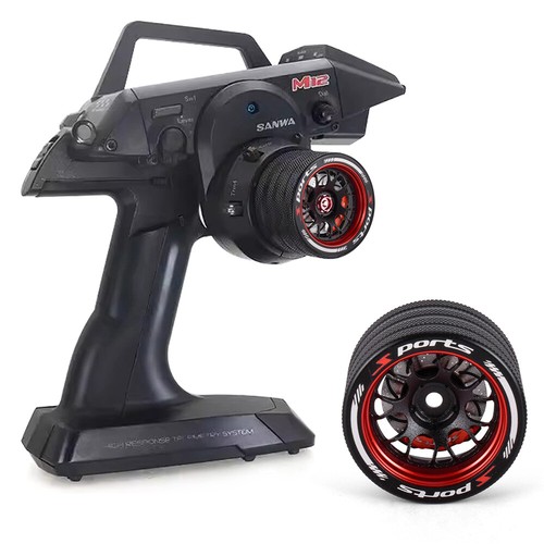 RC Remote Control Metal Handwheel Aluminum For LYSKY/FUTABA/SANWA/WFLY - Picture 2 of 30