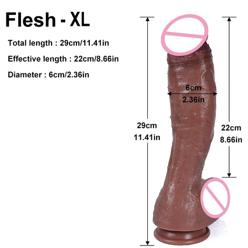Diameter 7cm Realistic Dildos Aldult Anal Penis Dildos Anus Vaginal Masturbators - Picture 9 of 37