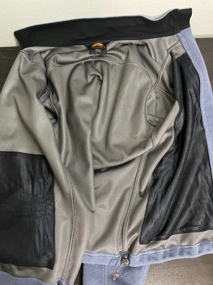 Chaqueta polar GoLite para hombre cremallera completa cara dura L gris otoño 2008 elástica Softshell Foto 3 de 4