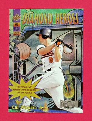 1998 Metal Universe Diamond Heroes Baseball Insert - Pick Your