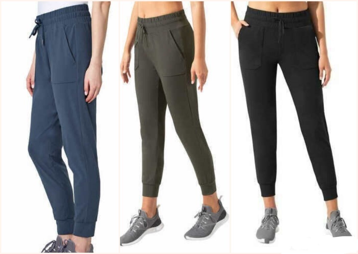 Pantalon Jogger Femme Mondetta - Tissu Peaché Mélangé (polyester/spandex) - Coupe Fuselée à Cordon