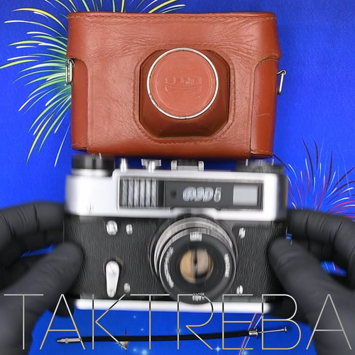 FED-5 Rangefinder Film Camera Tested & Working | Shutter Curtains Intact +Video - Video 1 of 1