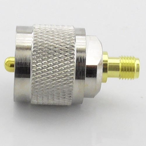 SMA Female Socket to PL259 UHF Male Plug RF Adaptor - Picture 4 of 4