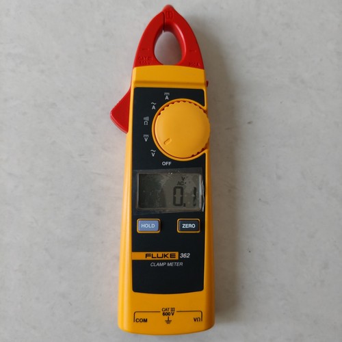 ÜBERSCHÜSSIGE NEUE FLUKE 362 digitale Hand-Stromzange AC/DC GETESTET IN ORDNUNG