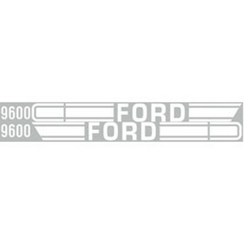 9600 FORD TRAKTOR MOTORHAUBE AUFKLEBER KIT 9600 HOCHWERTIGE LANGLEBIGE AUFKLEBER 🎯 - Bild 1 von 1