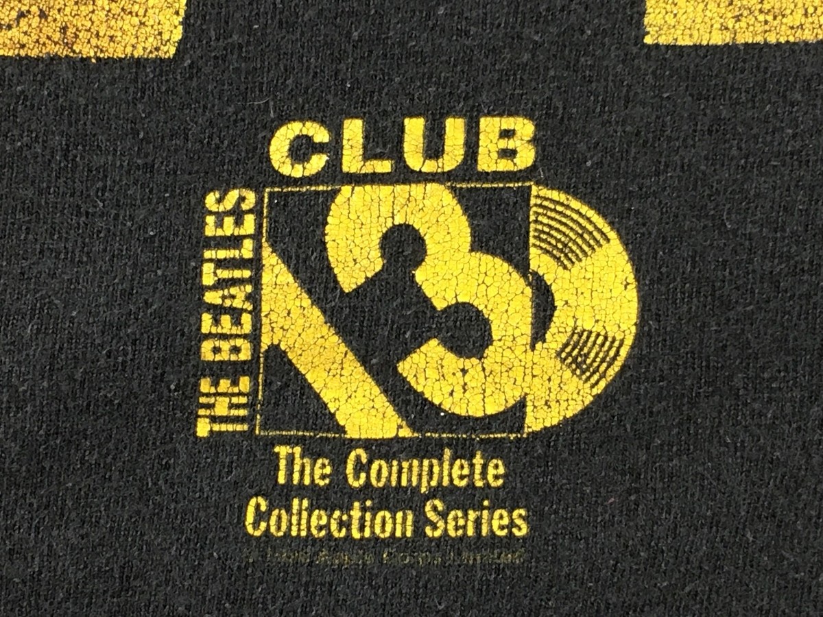 THE BEATLES CLUB 13 ABBEY ROAD ORIGINAL 1996 RARE VINTAGE T SHIRT