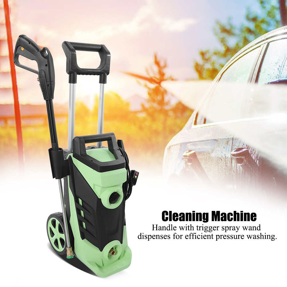 3000PSI eléctrica Hidrolimpiadora Alta Presión Jet 2000W 150Bar Pulverizador Limpiador Máquina 3000PSI eléctrica Hidrolimpiadora Alta Presión Jet 2000W 150Bar Pulverizador Limpiador Máquina
