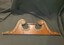 antique carved wooden mahogany pediment(a3)