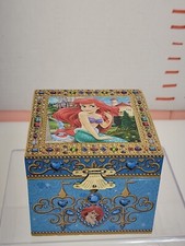 Disney Parks Little Mermaid Princess Ariel Jewelry Music Box Under The Sea 1988