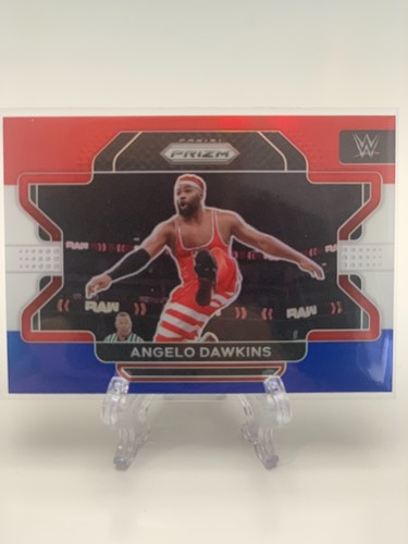 2022 WWE Panini Prizm Red, White & Blue Prizm You Pick! #1-200 - Picture 48 of 131