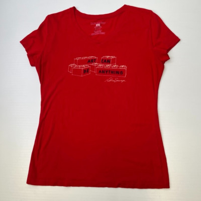 Art Of The Brick Shirt Women Extra Large Can Be Anything Nathan Sawaya Limit Go