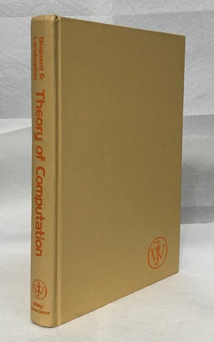Theory of Computation, W. Brainerd and L. Landweber. Wiley 1st ed 1974, HC, LNew - 第 1/6 張圖片