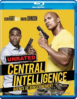 Central Intelligence (Blu-ray/DVD, 2016, 2-Disc Set, Canadian Bilingual)