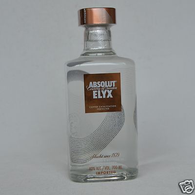 ABSOLUT VODKA ELYX  40% 0,7 Liter  Collectors Bottle Old Label !!!