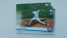 2019 Topps Update US80 Kyle Bird 10 Count Rookie Card Lot Texas Rangers