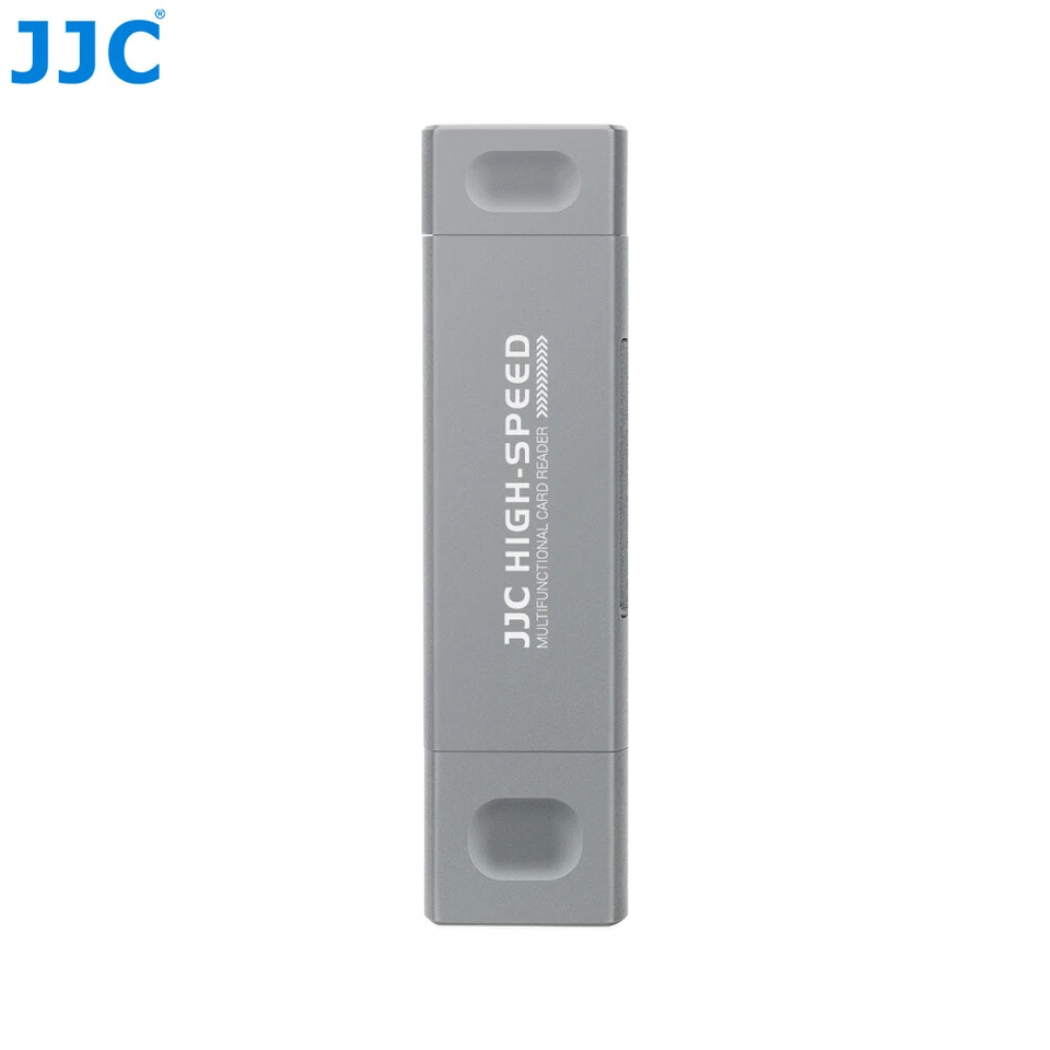 JJC CR-UCL1 GRAY Card Reader for USB and all phones for SD/ microSD cards - Bild 2 von 4