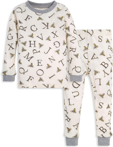 Baby Boys Pajamas, 2-Piece Long Sleeve Tee and Long Pant Cotton PJ Set, Sizes fo
