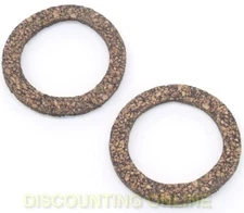 USA MADE, 2 CORK-RUBBER  FUEL CAP GASKETS FITS  STIHL 0000-359-1220,00003591220
