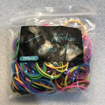 INSPIRE TATTOO SUPPLIES LTD INSPIRE UK Quality Machine Elastics Pk.200 Assortment Of Bright Colours