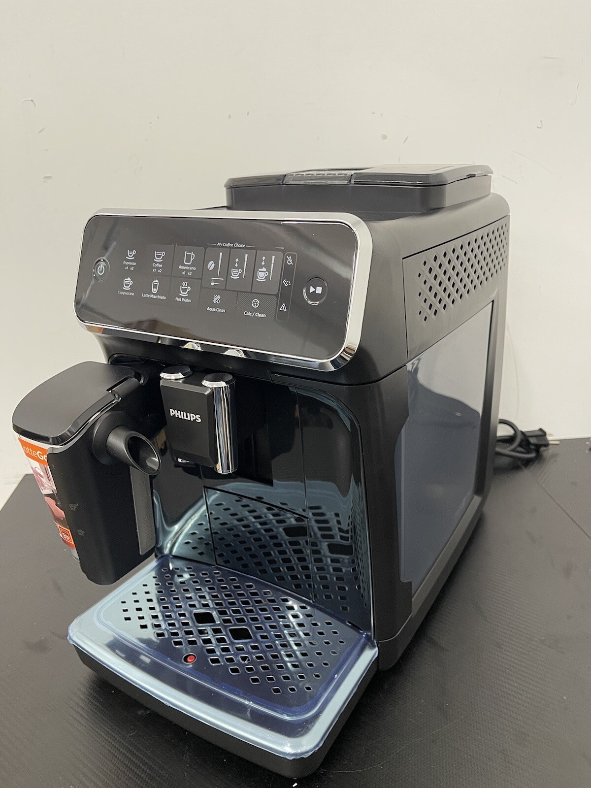 Philips 3200 LatteGo Iced Coffee Automatic Espresso Machine, Black EP3241/54 eBay