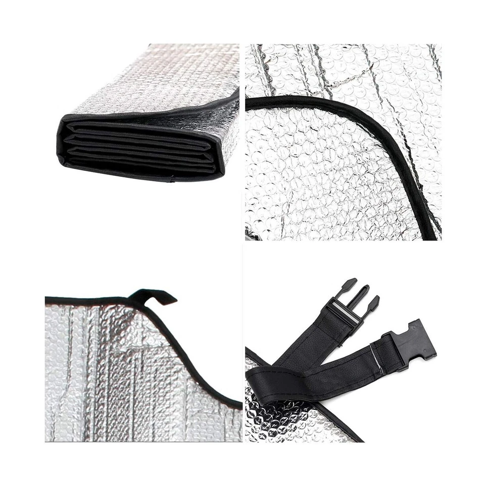 Protector Solar Cubierta Coche Parabrisas Delantero Plegable Protección UV Visera Verano Foto 4 de 4