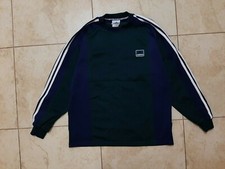 Adidas Fleece Jacket Dark Green Vintage Size S OLD Casual 1990/95