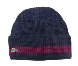 lacoste wool beanie