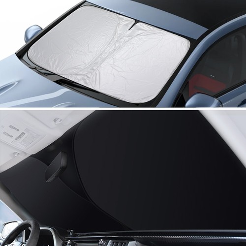 For Nissan Foldable Car Windshield Sun Shade Shield Visor Foldable UV Heat Block - Picture 3 of 11