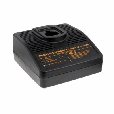 Ladegerät für Akku Black & Decker Typ  A9251 7,2V-18V   Schwarz