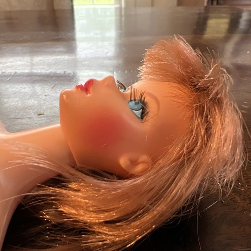 Bambola Barbie tutta originale vintage 1968 drammatica nuova vivente 1116 bionda fragola - Foto 12 di 15