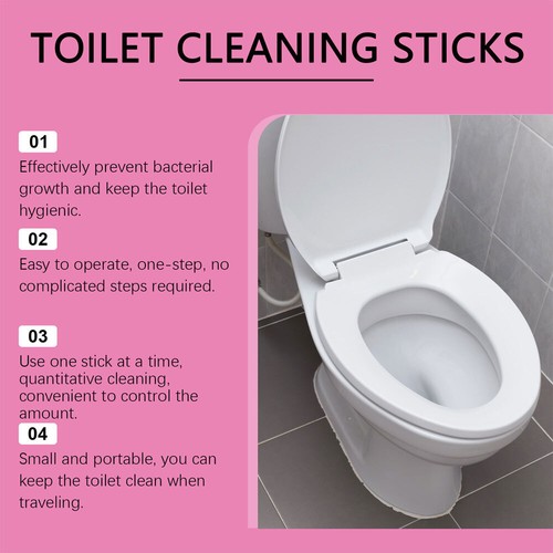 Toilet Tank Cleaner Toilet Cleaning Sticks Drop in Tank Bowl Freshener BL - Picture 9 of 15