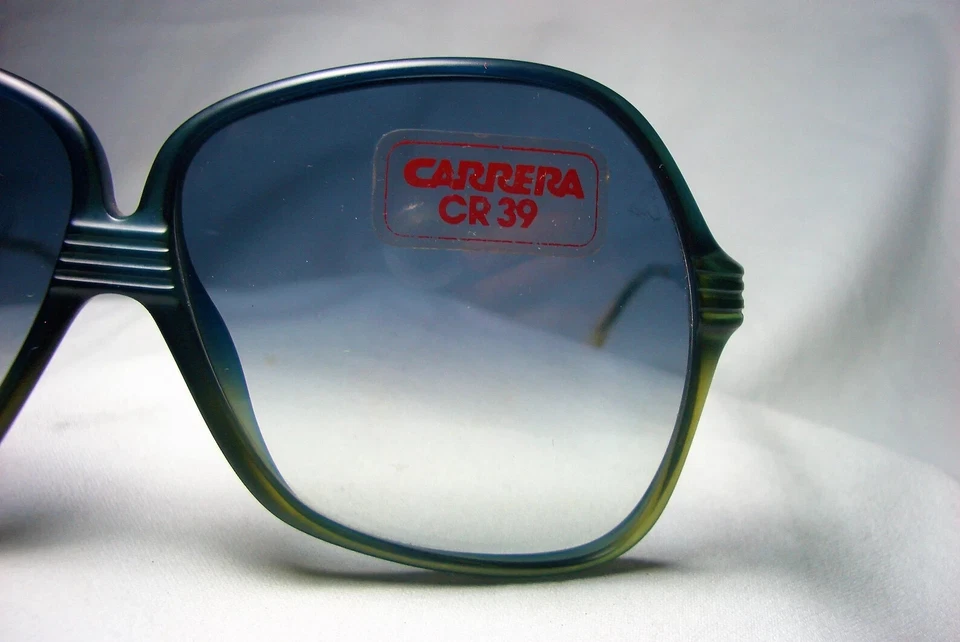 Gafas de sol Carrera mariposa gran tamaño cuadradas ovaladas NOS hiper vintage Foto 3 de 4