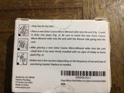 Emjoi Micro-Pedi Refill Rollers 4 Extra - Picture 13 of 17