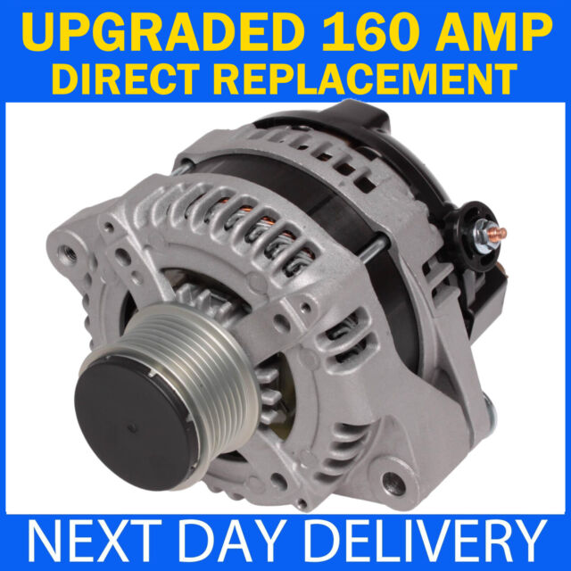 160amp UPRATED ALTERNATOR for TOYOTA HILUX 2.5 3.0 D-4D DIESEL 2001-16 2KD 1KD 160amp UPRATED ALTERNATOR for TOYOTA HILUX 2.5 3.0 D-4D DIESEL 2001-16 2KD 1KD